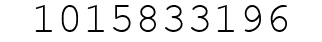 Number 1015833196.