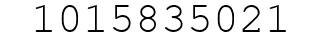 Number 1015835021.