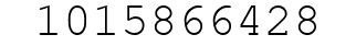 Number 1015866428.
