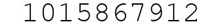 Number 1015867912.