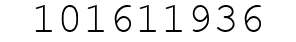 Number 101611936.