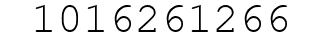 Number 1016261266.