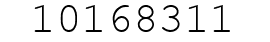 Number 10168311.