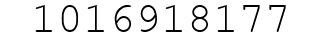 Number 1016918177.