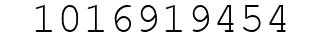 Number 1016919454.