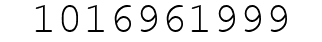 Number 1016961999.