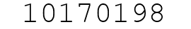 Number 10170198.