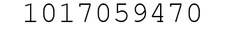 Number 1017059470.