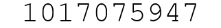 Number 1017075947.