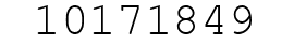 Number 10171849.