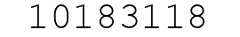 Number 10183118.