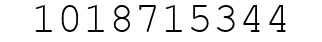 Number 1018715344.