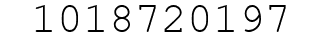 Number 1018720197.
