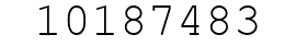 Number 10187483.