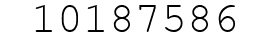Number 10187586.