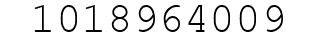 Number 1018964009.