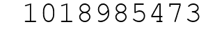Number 1018985473.