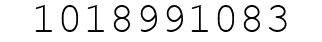 Number 1018991083.