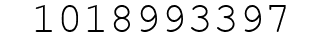 Number 1018993397.