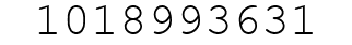 Number 1018993631.