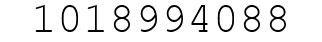 Number 1018994088.