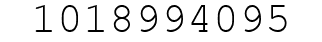 Number 1018994095.