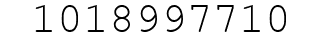 Number 1018997710.