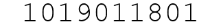 Number 1019011801.