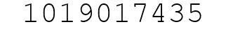 Number 1019017435.