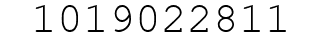 Number 1019022811.