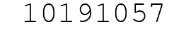 Number 10191057.
