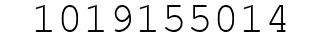 Number 1019155014.