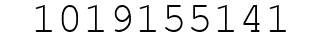 Number 1019155141.