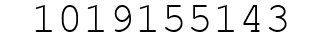 Number 1019155143.