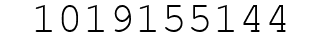 Number 1019155144.