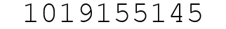 Number 1019155145.