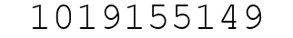 Number 1019155149.