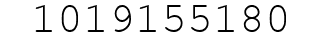 Number 1019155180.