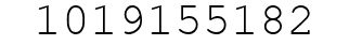 Number 1019155182.