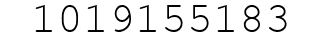 Number 1019155183.