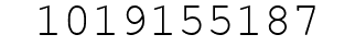 Number 1019155187.