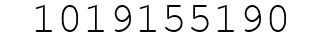 Number 1019155190.