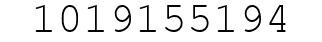 Number 1019155194.