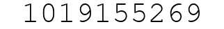 Number 1019155269.