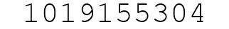 Number 1019155304.