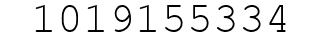 Number 1019155334.