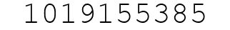 Number 1019155385.