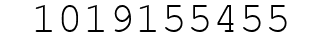 Number 1019155455.