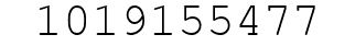 Number 1019155477.