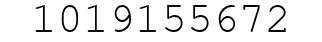 Number 1019155672.